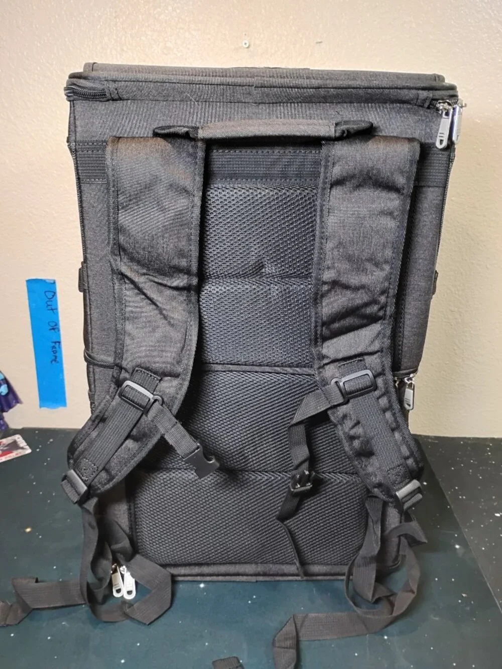 Double Compartment Pet Carrier Backpack Two Layer Travel Bag For Cats Dogs